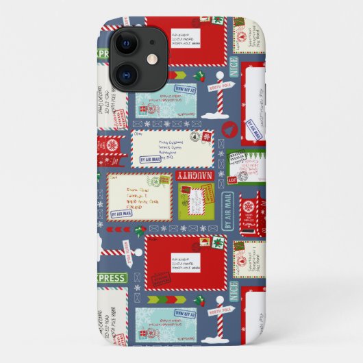 Coques Case-Mate iPhone Lettres pour enfants à Père Noël l Noël (Dos)