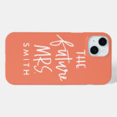Coques Case-Mate iPhone L'étui pour téléphone The Future Mrs. (Verso (horizontal))