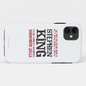 Coques Case-Mate iPhone L'euro visite de Stephen King (Dos (Horizontal))