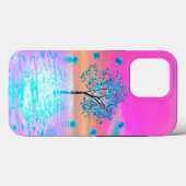 Coques Case-Mate iPhone Levée de soleil de Crystal Tree (Verso (horizontal))