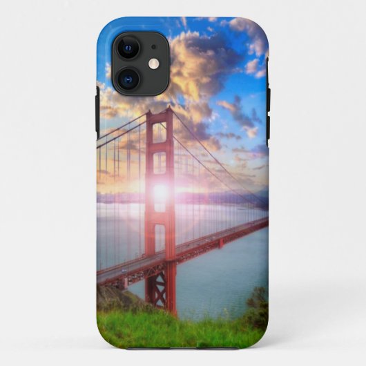 Coques Case-Mate iPhone Lever de soleil de Golden Gate (Dos)