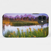 Coques Case-Mate iPhone Lever de soleil de Teton (Dos (Horizontal))