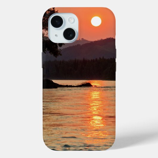 Coques Case-Mate iPhone Lever De Soleil Étonnant Sur La Rivière Katun (Verso)