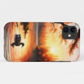 Coques Case-Mate iPhone Lever de soleil sur le lac (Dos (Horizontal))