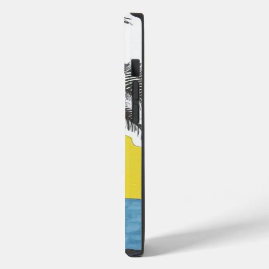 Coques Case-Mate iPhone Lever du soleil des palmiers (Verso / Gauche)