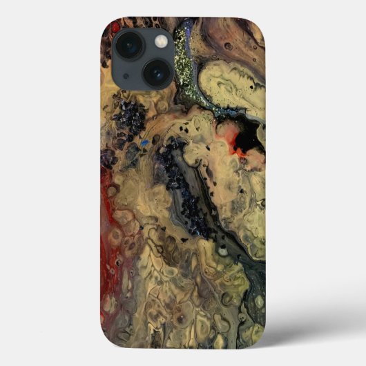 Coques Case-Mate iPhone Lever du soleil sur la peinture du désert dans les (Verso)