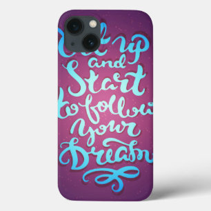 Etui iPhone Case-Mate Levez et commencez à suivre vos rêves