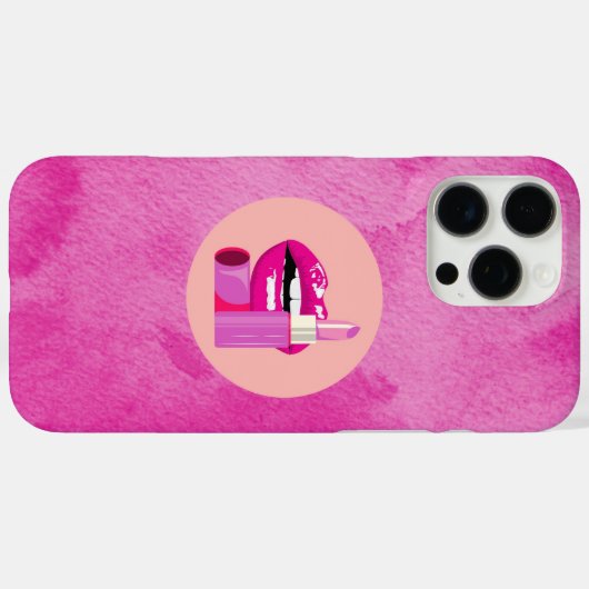 Coques Case-Mate iPhone Lèvres (Verso (horizontal))