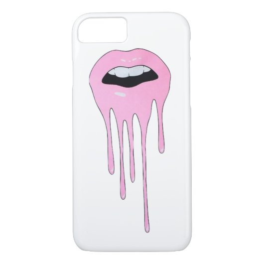Coques Case-Mate iPhone Lèvres chaudes (Dos)
