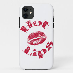 Etui iPhone Case-Mate Lèvres chaudes, Lèvres rouges