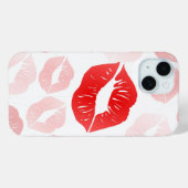 Coques Case-Mate iPhone Lèvres en bâton (Verso (horizontal))