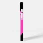 Coques Case-Mate iPhone Lèvres roses personnalisées (Verso / Gauche)