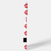 Coques Case-Mate iPhone Lèvres Rouges, Baiser, Baguette à lèvres, Votre No (Verso / Droite)