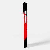 Coques Case-Mate iPhone Lèvres rouges personnalisées (Verso / Gauche)