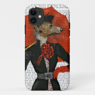 Etui iPhone Case-Mate Lévrier élégant et parapluie rouge 2