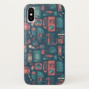 Case-Mate iPhone Case L'explosion du passé : la technologie des années 8