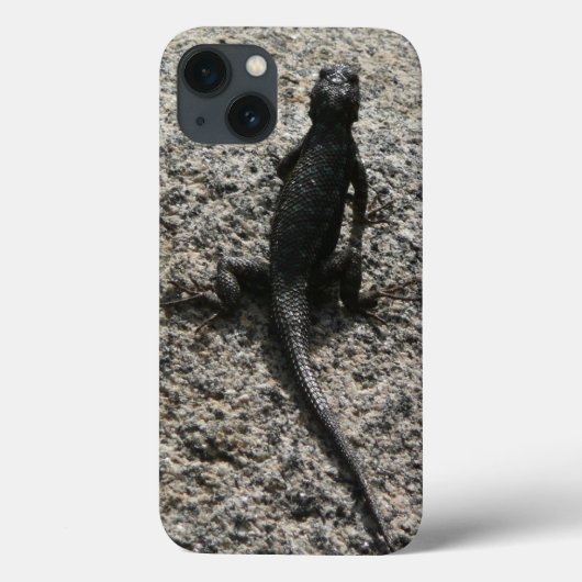 Coques Case-Mate iPhone Lézard noir (Verso)