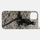 Coques Case-Mate iPhone Lézard noir (Verso (horizontal))