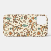 Coques Case-Mate iPhone Lézards du sud-ouest (Verso (horizontal))