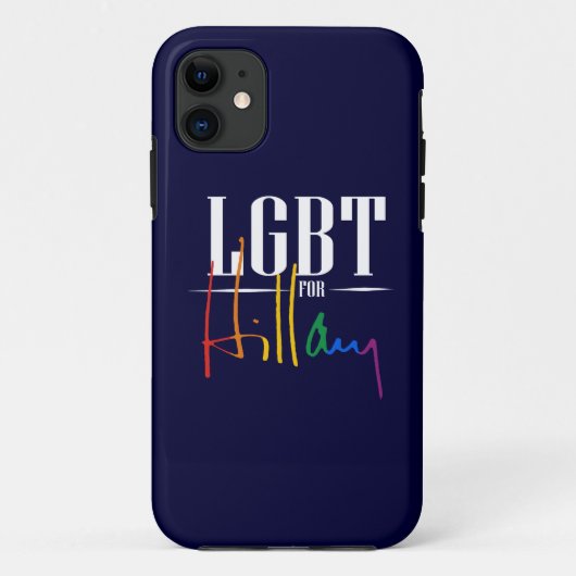 COQUES Case-Mate iPhone LGBT POUR HILLARY (Dos)