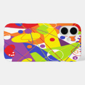 Coques Case-Mate iPhone LGBTQ+ / PRIDE / Rainbow Conception abstraite joye (Verso (horizontal))