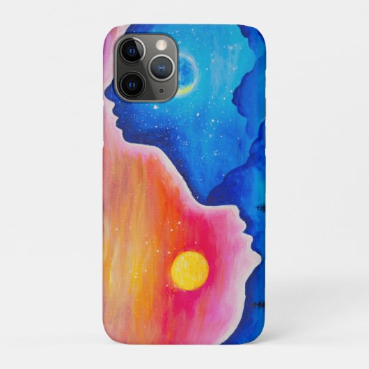 Coques Case-Mate iPhone L'histoire du soleil et de la lune (Dos)