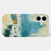 Coques Case-Mate iPhone L'hiver à Union Square par Frederick Childe Hassam (Verso (horizontal))
