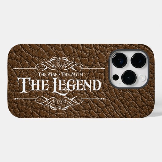 Coques Case-Mate iPhone L'homme, le mythe, la légende Coque-Mate iPhone Ca (Verso (horizontal))