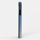 Coques Case-Mate iPhone L'horizon de Boston au crépuscule (Dos/Droite)