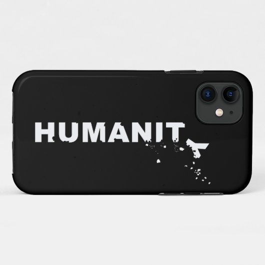 Coques Case-Mate iPhone L'humanité s'effondre (Dos (Horizontal))