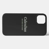 Coques Case-Mate iPhone L'humour de maths me rend fou Calcul (Verso (horizontal))