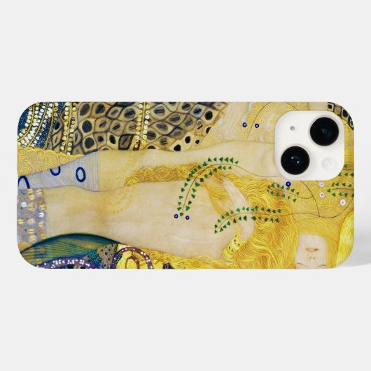 Coques Case-Mate iPhone L'Hydra, Gustav Klimt (Verso (horizontal))