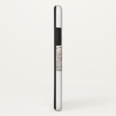 Coques Case-Mate iPhone libellule en blanc (Dos/Droite)