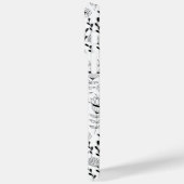 Coques Case-Mate iPhone libellule et fleurs (Verso / Gauche)