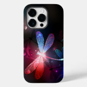 Coques Case-Mate iPhone libellule rouge brillante (Verso)