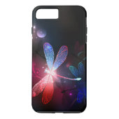 Coques Case-Mate iPhone libellule rouge brillante (Dos)