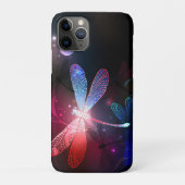 Coques Case-Mate iPhone Libellule rouge lumineuse (Dos)