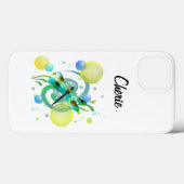 Coques Case-Mate iPhone Libellules Bleu Vert (Verso (horizontal))