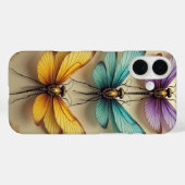 Coques Case-Mate iPhone Libellules Steampunk (Verso (horizontal))