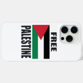 Coques Case-Mate iPhone Libérez la Palestine (Verso (horizontal))