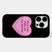 Coques Case-Mate iPhone Libérez-vous ma Palestine ? Cute Candy Coeur doux (Verso (horizontal))
