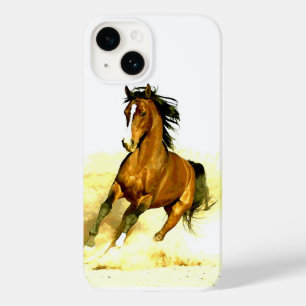 Coque Pour iPhone 14 Liberté - Cheval Coureur