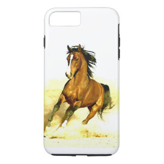Coque iPhone 8 Plus/7 Plus Liberté - Cheval Coureur