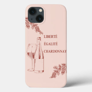 Case-Mate iPhone Case Liberté Égalité Chardonnay Drôle Illustration de v