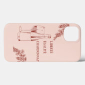Coques Case-Mate iPhone Liberté Égalité Chardonnay Drôle Illustration de v (Verso (horizontal))
