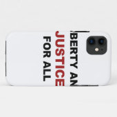 Coques Case-Mate iPhone Liberté et JUSTICE pour tous (Dos (Horizontal))