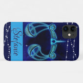 Coques Case-Mate iPhone Libra en bleu foncé Coque-coque iphone Mate (Dos (Horizontal))