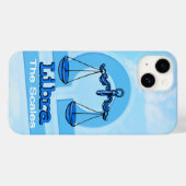 Coques Case-Mate iPhone Libra signe d'air zodiac iphone ciel bleu (Verso (horizontal))