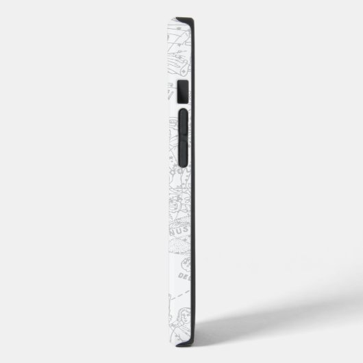 Coques Case-Mate iPhone Libra Zodiac Astrologie Personnalité Blanc Personn (Verso / Gauche)