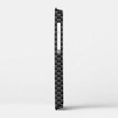 Coques Case-Mate iPhone Libra Zodiac Sign on Black Carbon Fibre Print (Verso / Gauche)